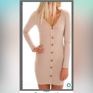 Sexy Bodycon Ribbed Knit Tight Dress♥️😍